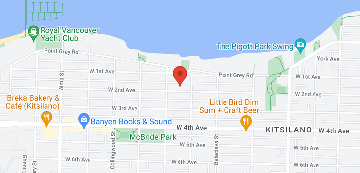 map of 3235 W 2ND AVENUE
